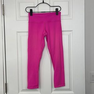 Lululemon Cropped Reversible Leggings!